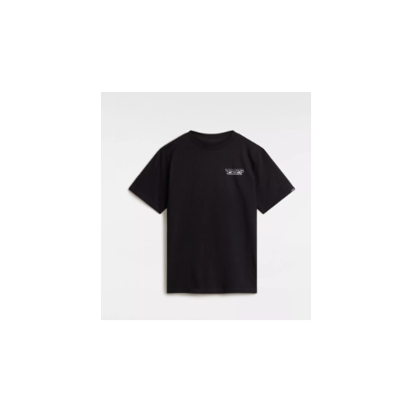 T-SHIRT VANS BREAK MADE JUNIOR - BLACK