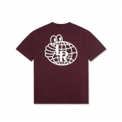 T-SHIRT LAST RESORT AB ATLAS MONOGRAM - FIG