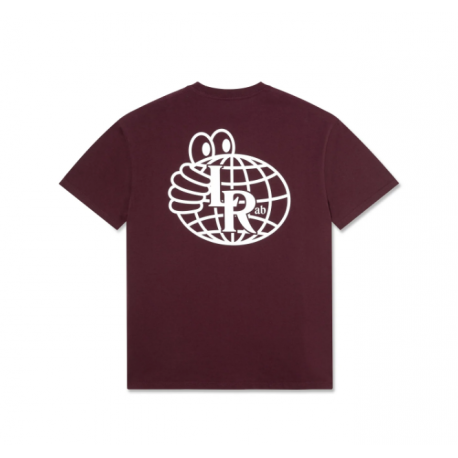 T-SHIRT LAST RESORT AB ATLAS MONOGRAM - FIG