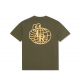 T-SHIRT LAST RESORT AB ATLAS MONOGRAM - TACTILE GREEN