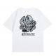 T-SHIRT RAVE PLASTIH TEE - WHITE