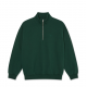 SWEAT POLAR FRANKIE HALF ZIP SWEATER - DARK EMERALD