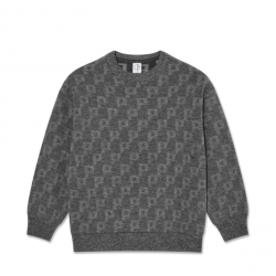 SWEAT POLAR GEORGE SWEATER P PATTERN - GREY