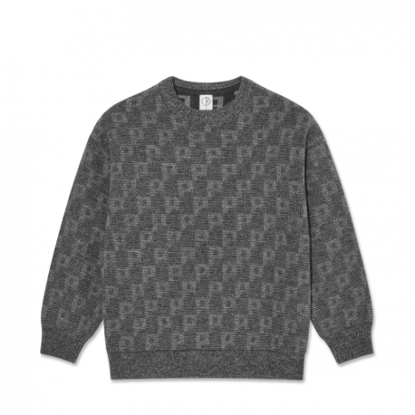 SWEAT POLAR GEORGE SWEATER P PATTERN - GREY