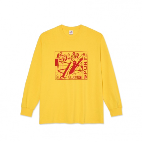 T-SHIRT POLAR CLUBB INC LS - LEMON