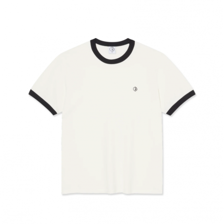 T-SHIRT POLAR RINGER TEE - CLOUD WHITE NAVY