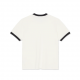 T-SHIRT POLAR RINGER TEE - CLOUD WHITE NAVY