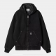 VESTE CARHARTT WIP OG ACTIVE RIVET JACKET - BLACK STONE WASHED