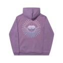 SWEAT HELAS CAPS MASK HOODIE - PURPLE