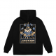 SWEAT JACKER POLITICAL CIRCUS HOODIE - BLACK