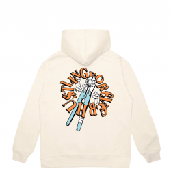 SWEAT JACKER EARLY ACCESS HOODIE - BEIGE