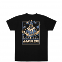 T-SHIRT JACKER POLITICAL CIRCUS - BLACK