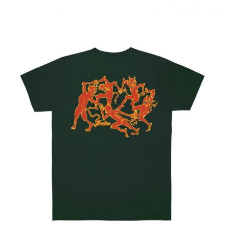 T-SHIRT JACKER DEVILS DANCE - GREEN