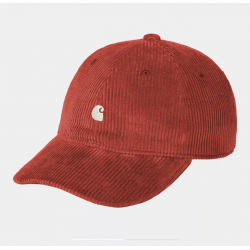 CASQUETTE CARHARTT WIP HARLEM - VERMILLON WAX