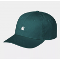 CASQUETTE CARHARTT WIP MADISON LOGO - MALACHITE WHITE