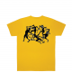 T-SHIRT JACKER DEVILS DANCE - YELLOW