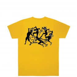 T-SHIRT JACKER DEVILS DANCE - YELLOW