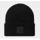 BONNET CARHARTT ELDON BEANIE - BLACK