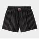 BOXER CARHARTT WIP COTTON SEATON STRIPE - BLACK