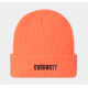 BONNET CARHARTT WIP INDUSTRY BEANIE - LUMO ORANGE BLACK