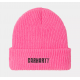 BONNET CARHARTT WIP INDUSTRY BEANIE - LUMO PINK BLACK