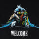 T-SHIRT WELCOME X BATMAN DEATH IN THE FAMILY TEE - BLACK