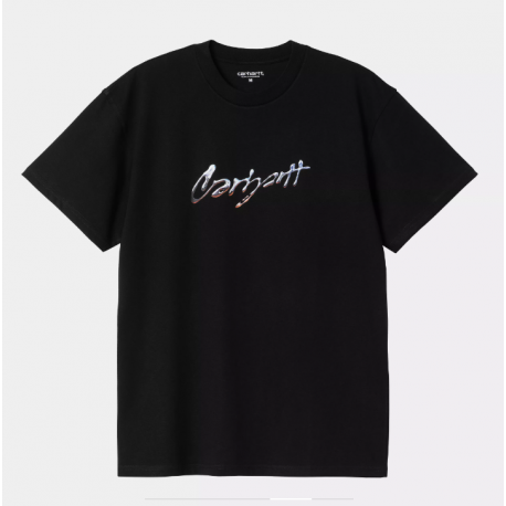 T-SHIRT CARHARTT WIP DRIP SCRIPT - BLACK