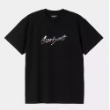 T-SHIRT CARHARTT WIP DRIP SCRIPT - BLACK